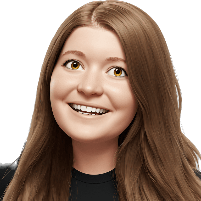 smiling girl with long hair emoji