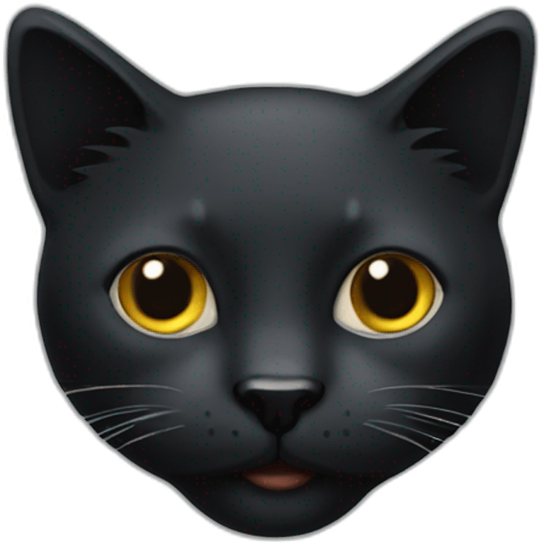 Esqueleto-gato-negro emoji