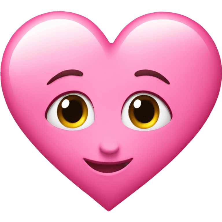 Pink heart emoji