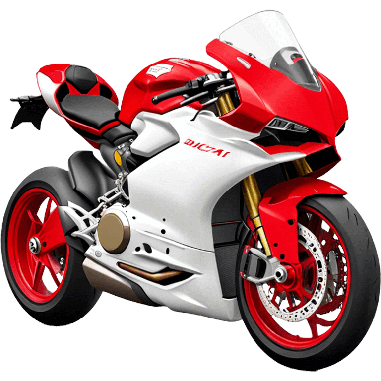 Ducati Panigale (Sportbike) - Ducati Panigale V4 (Model Year: 2022) (Iconic colour: Red) emoji