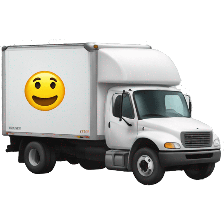 Box truck with “PGS” on the side emoji