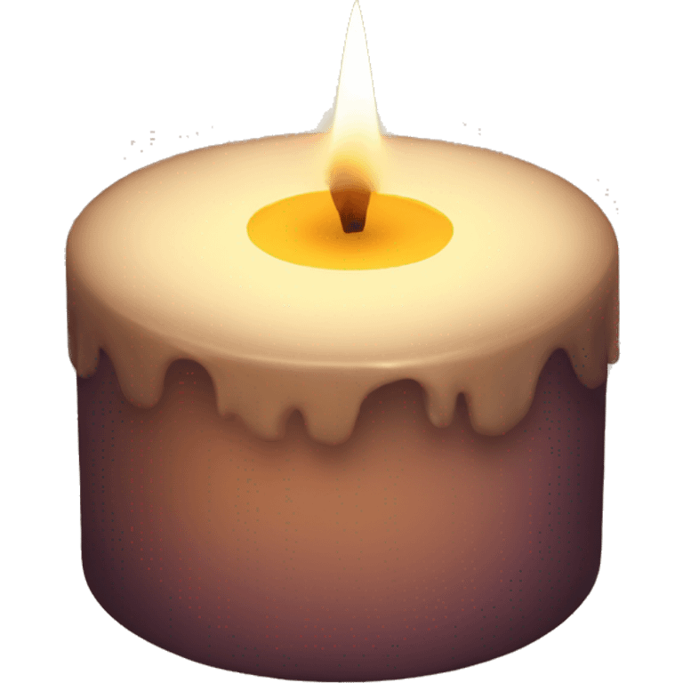 Cosy candle emoji