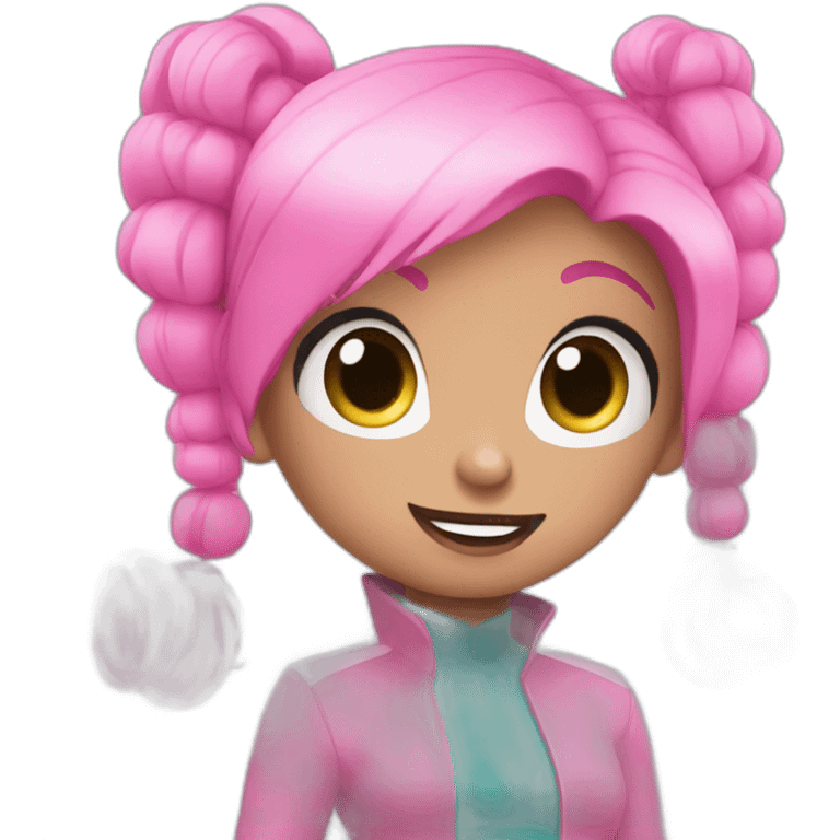 Bubbles from Powerpuff girls emoji