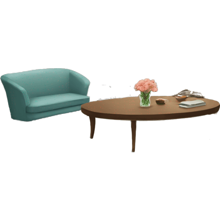 Living Room round table emoji