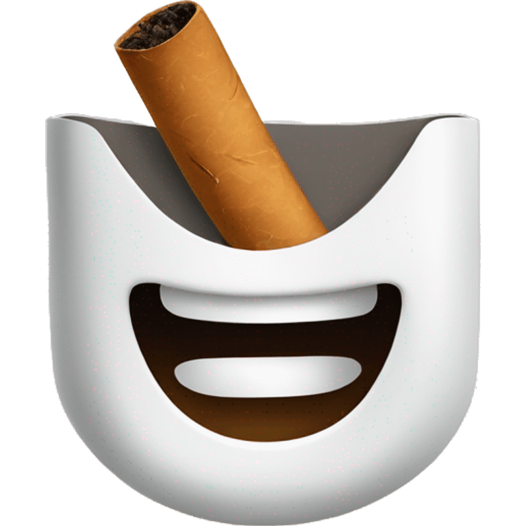 tobacco in the gums emoij emoji