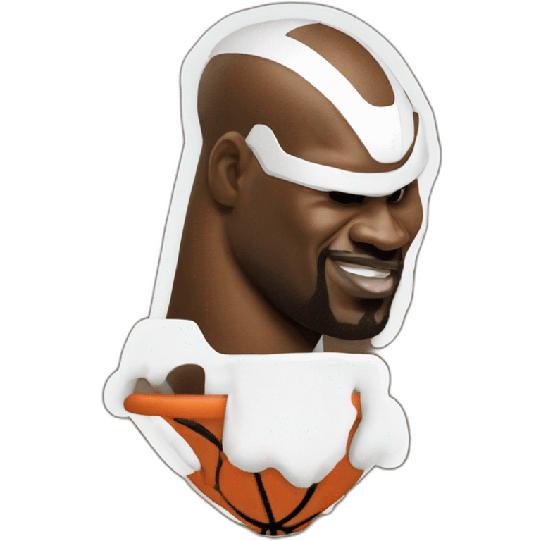 Slam Dunk of Shaquille O’Neal emoji