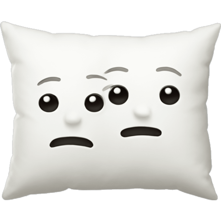 Two white cushions emoji