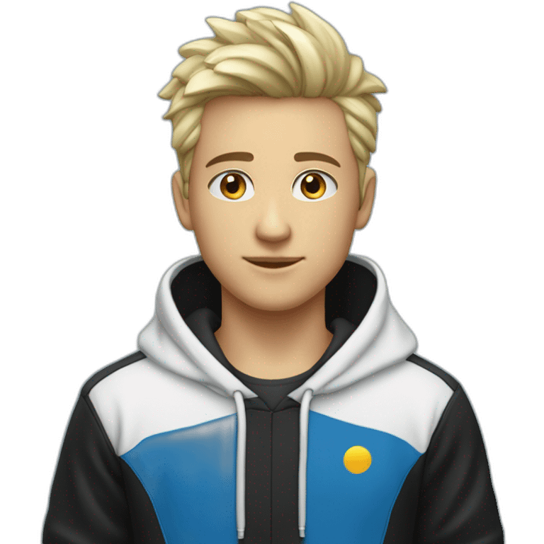 Jeune-garçon-blanc-cheveux-Noir-hoodie-bleu emoji