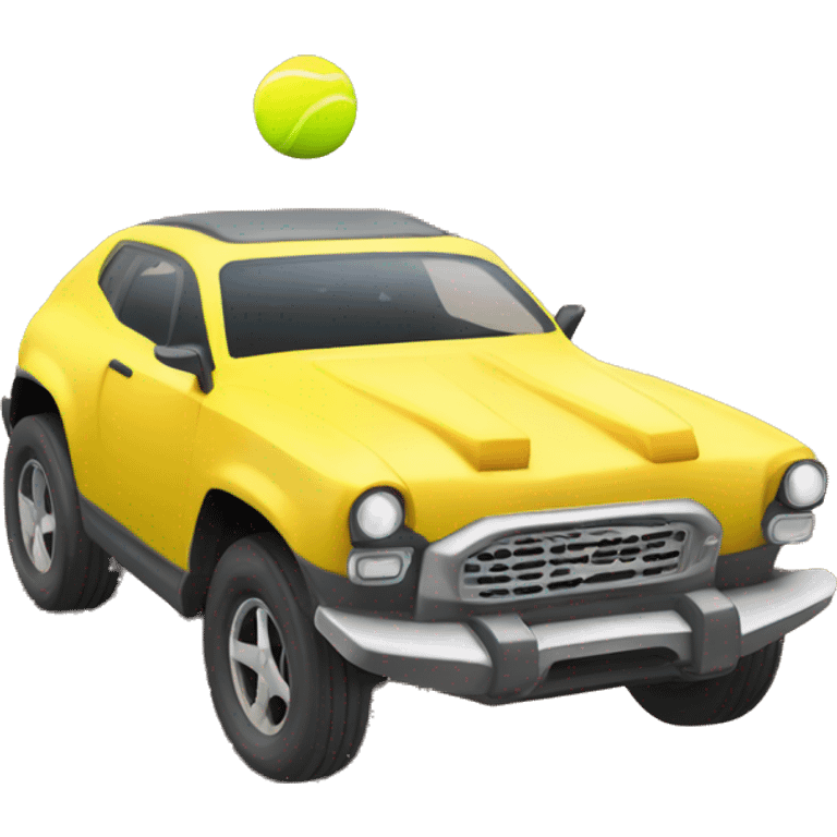 rl octane car hitting ball emoji