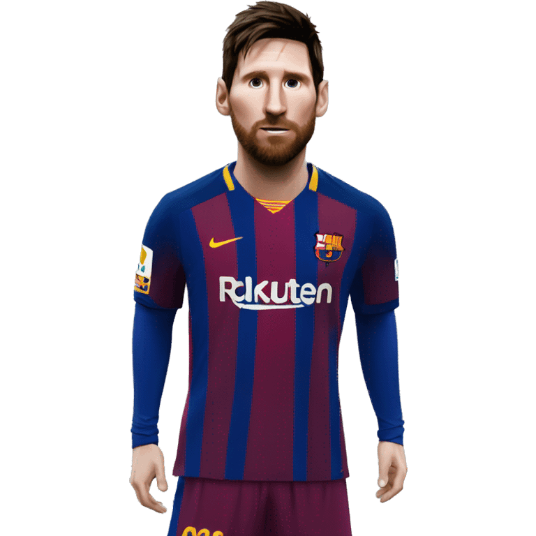 Messi con una neetbook emoji