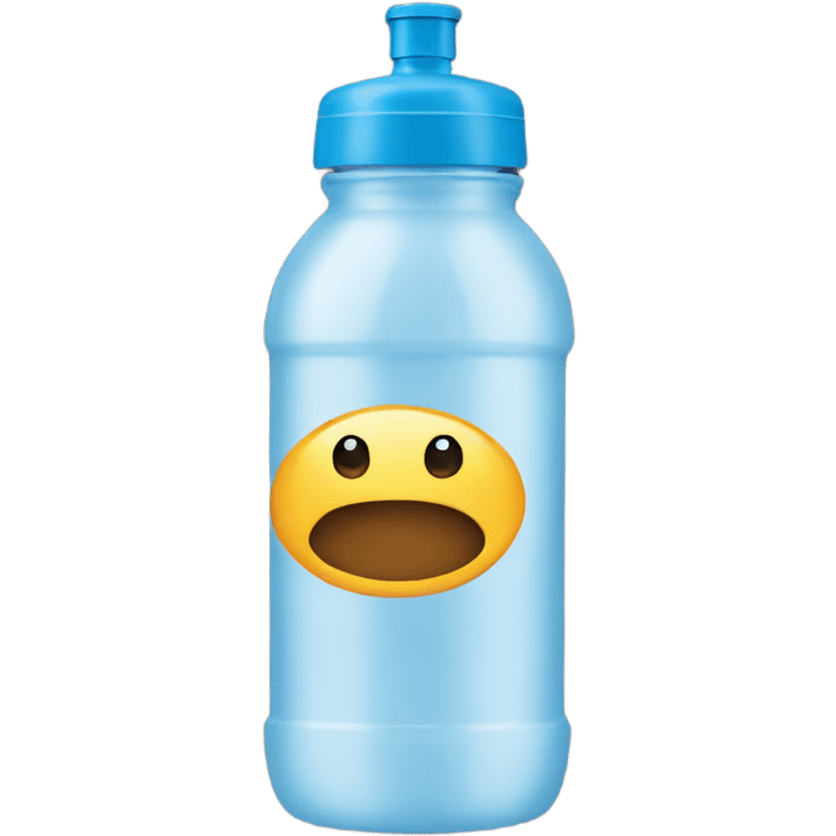 a water bottle  emoji