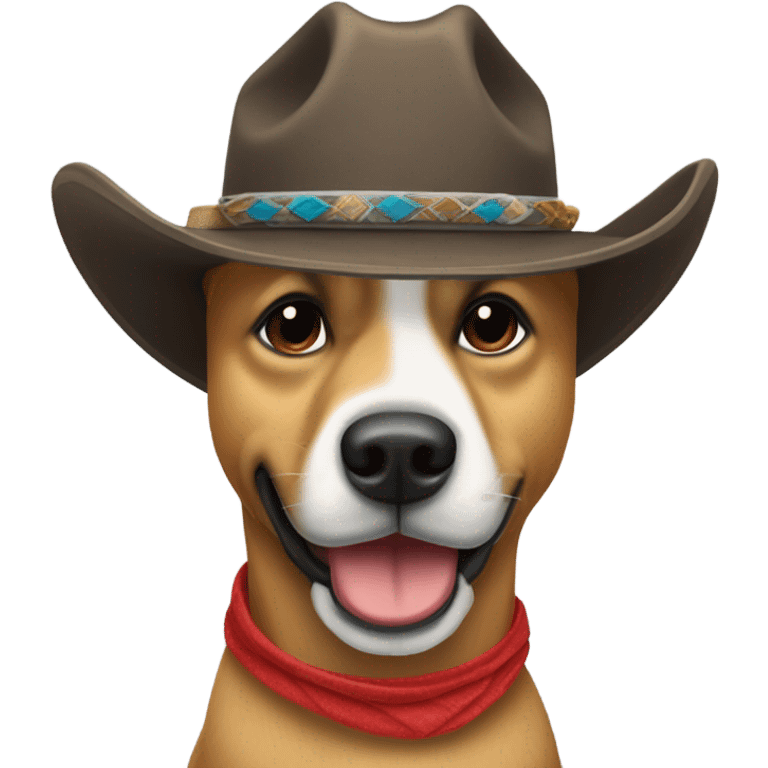 Perro vaquero emoji