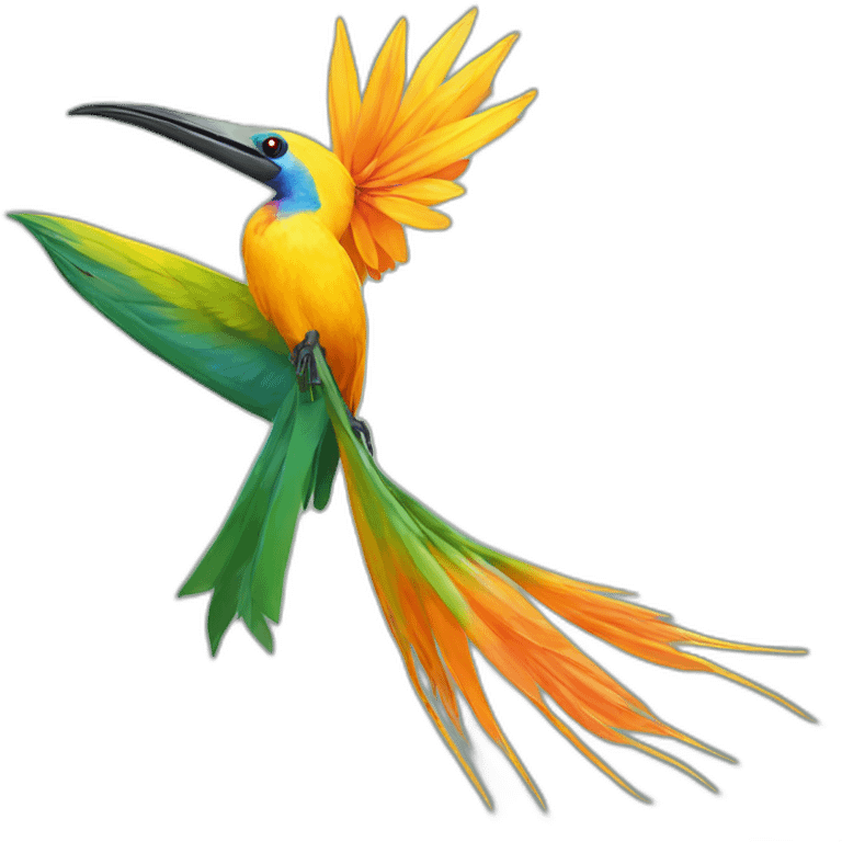 Birds of paradise emoji