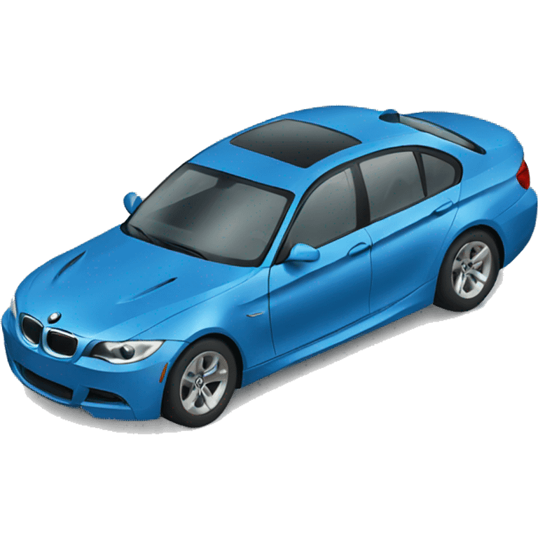 Blue bmw emoji