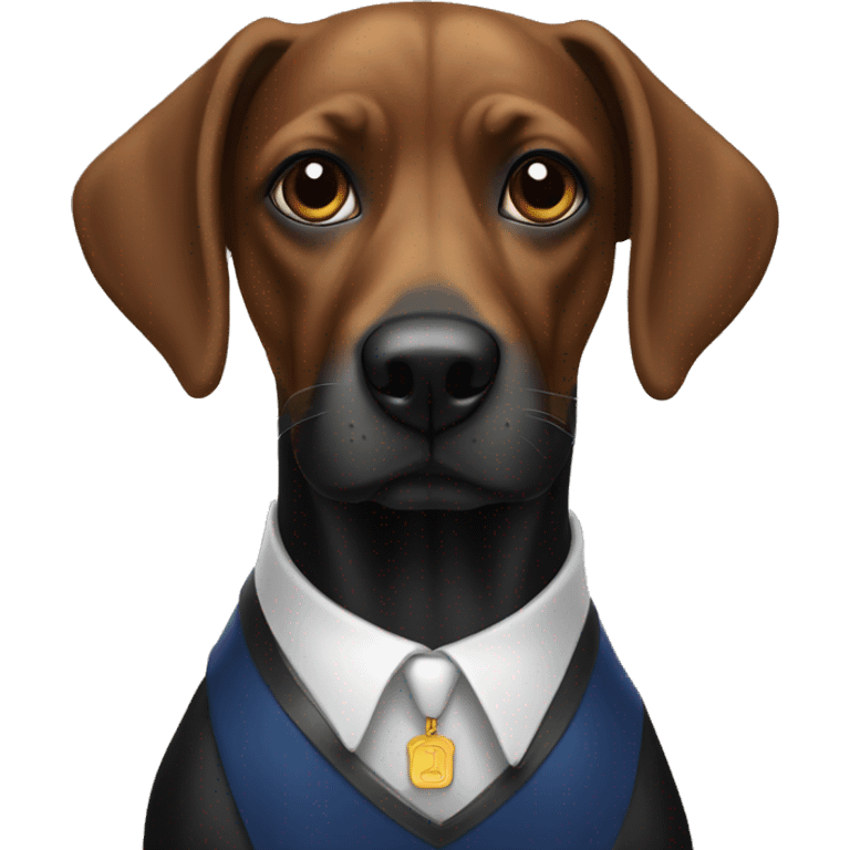 black court dog emoji