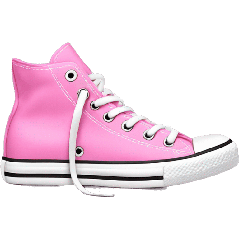 Pink Converse emoji