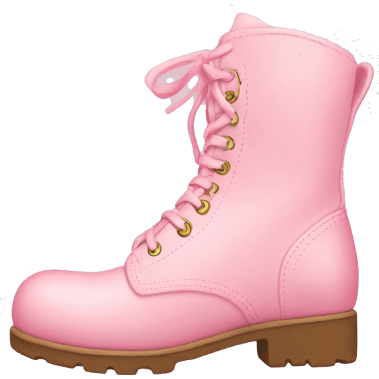 light pink boot  emoji