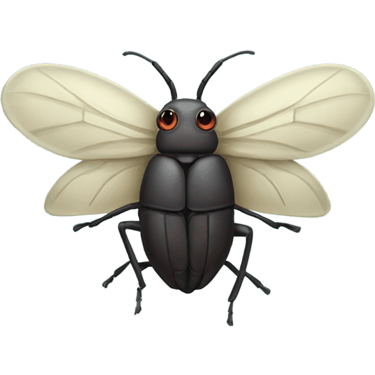 Gross looking flying bug emoji