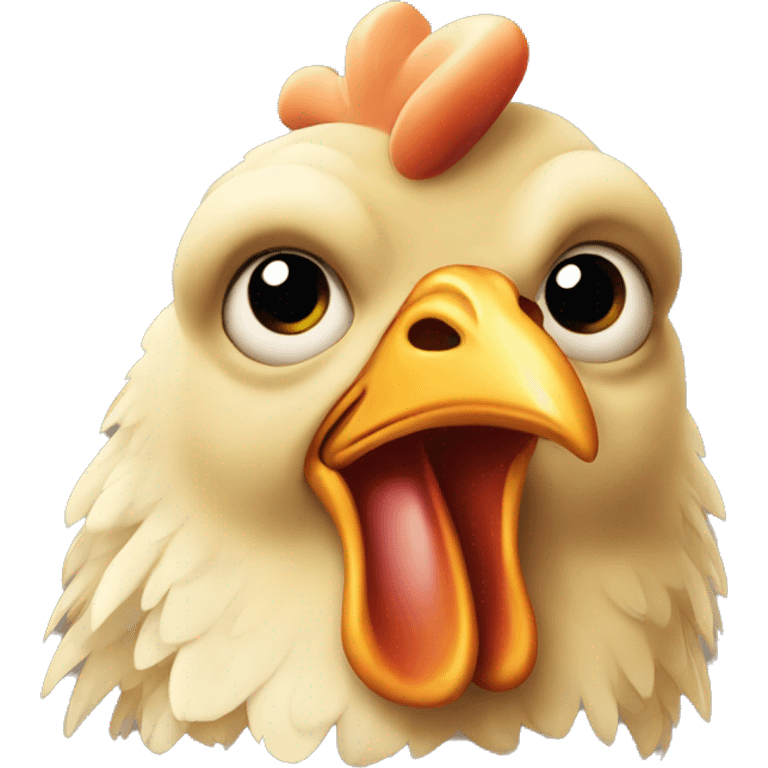 chicken emoji