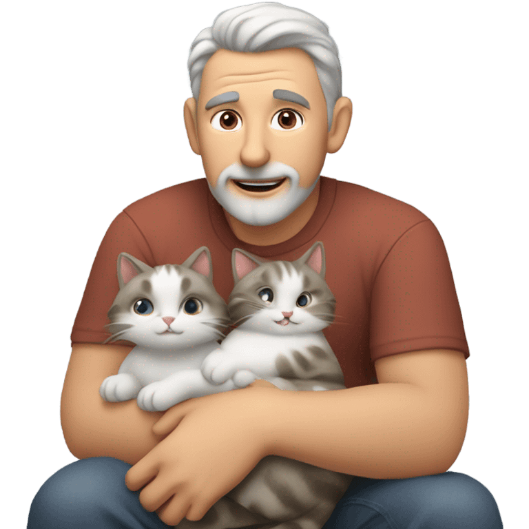 Cat dad emoji