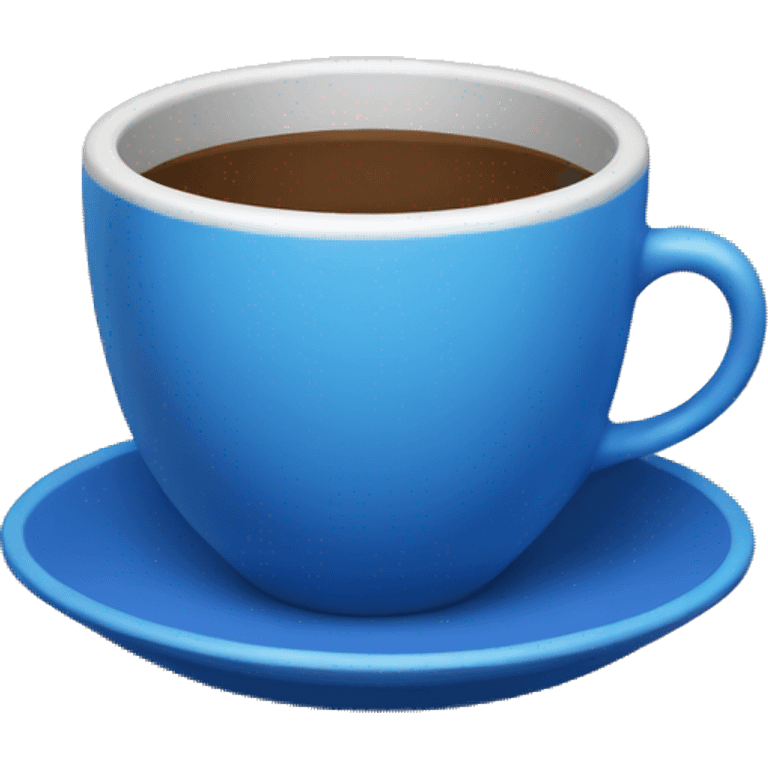 Blue cup for ceremony emoji