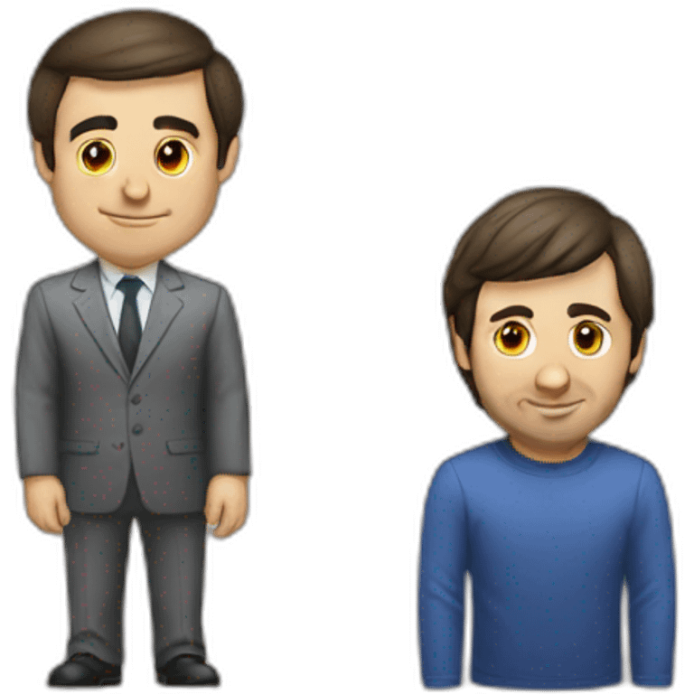 Radjabov and Mamedyarov emoji