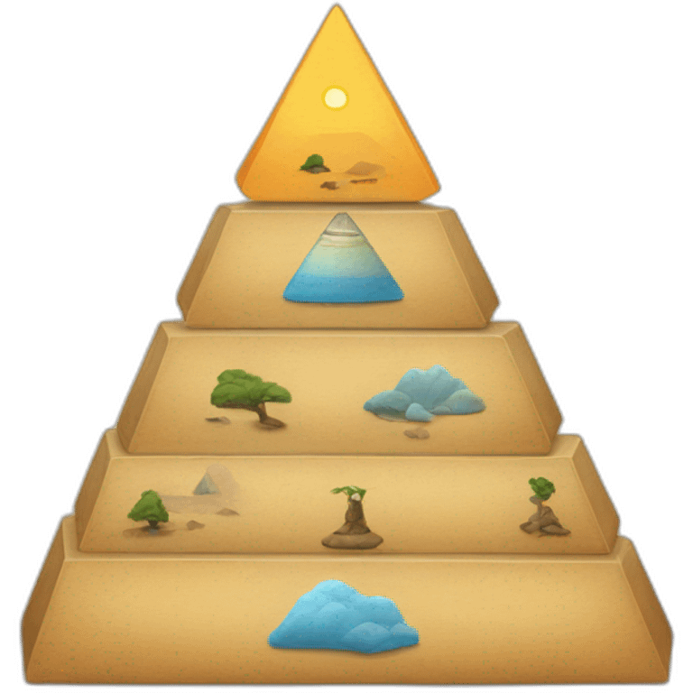 maslow pyramid emoji