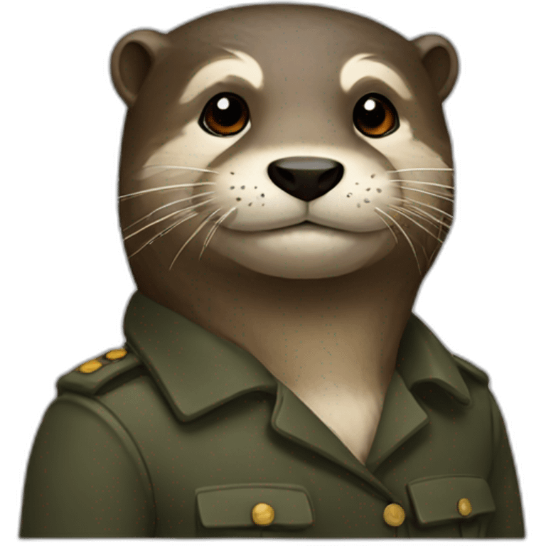 Communist otter emoji