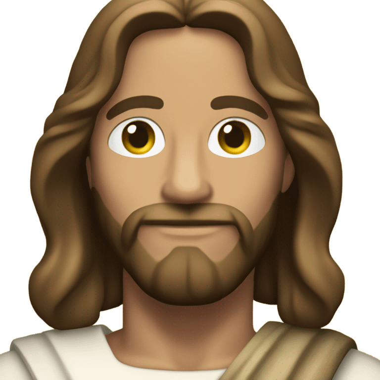 Jesus con sus discípulos  emoji