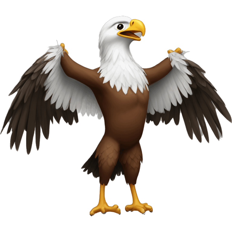 dancing eagle emoji