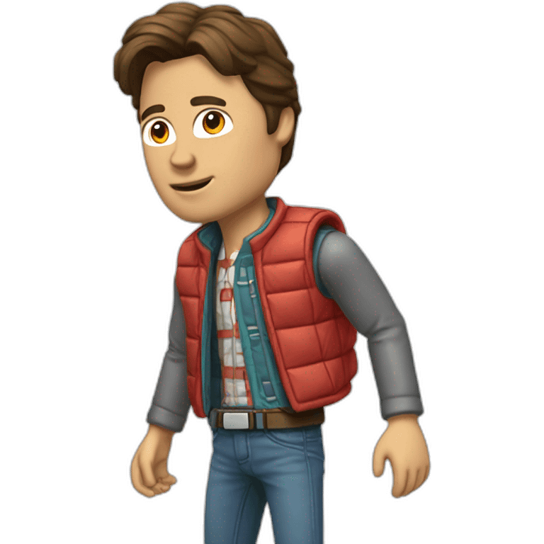 marty mcfly emoji