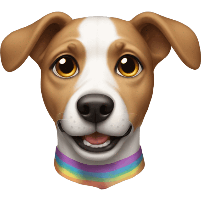 gay dog emoji