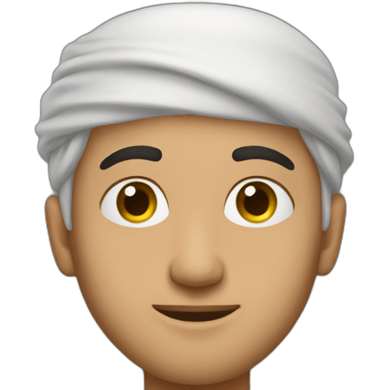 Muslim guy  emoji