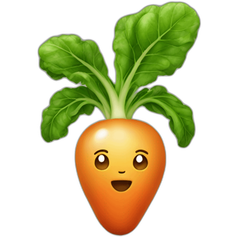 radis vegetable  emoji with a cute face  emoji