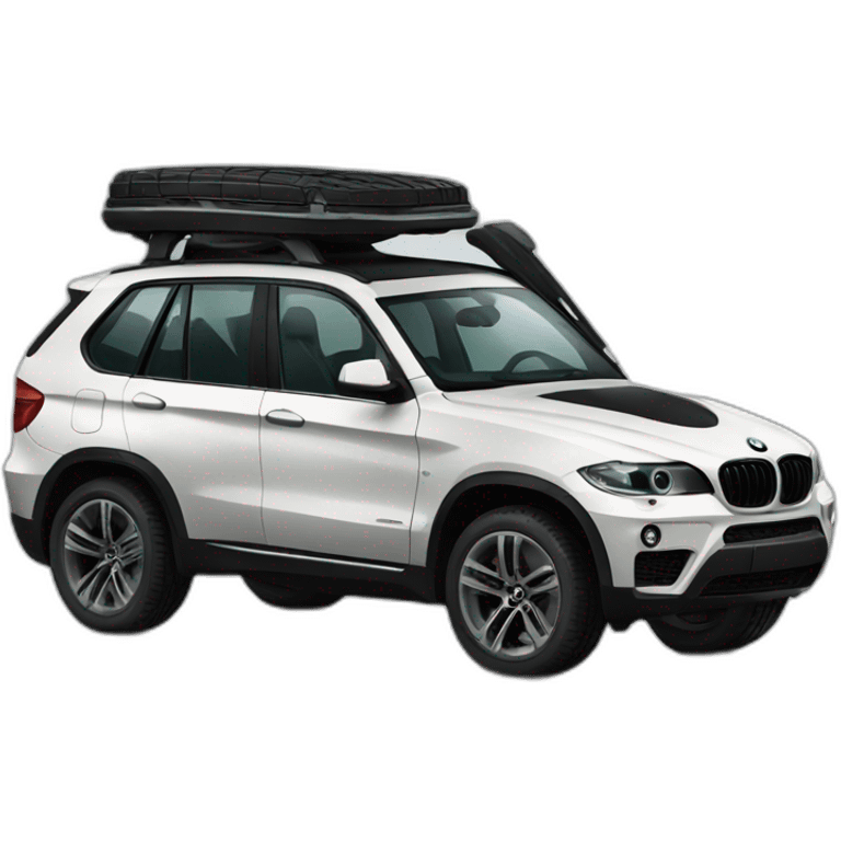 Bmw suv black emoji