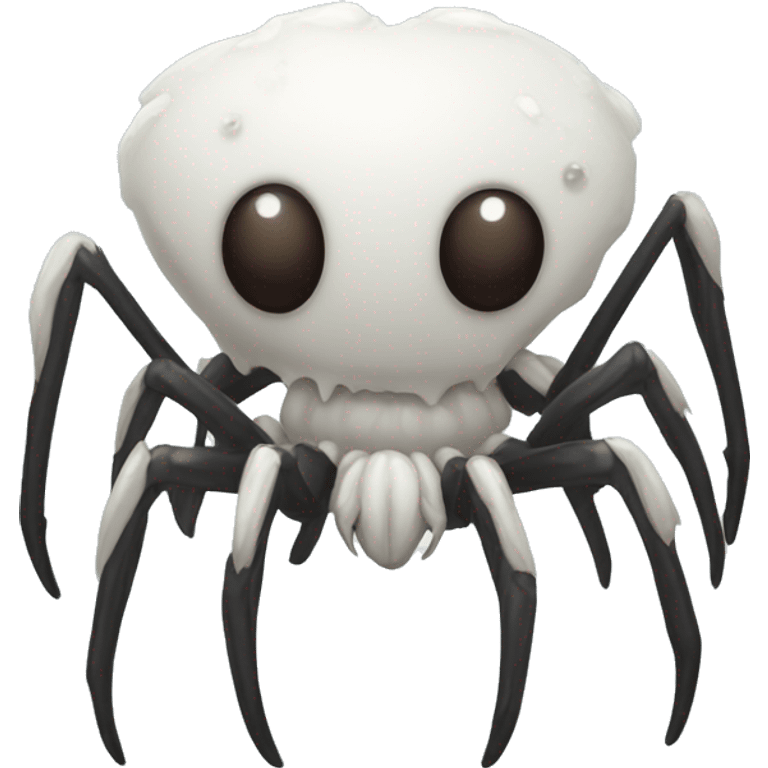 white phase spider monster front view emoji