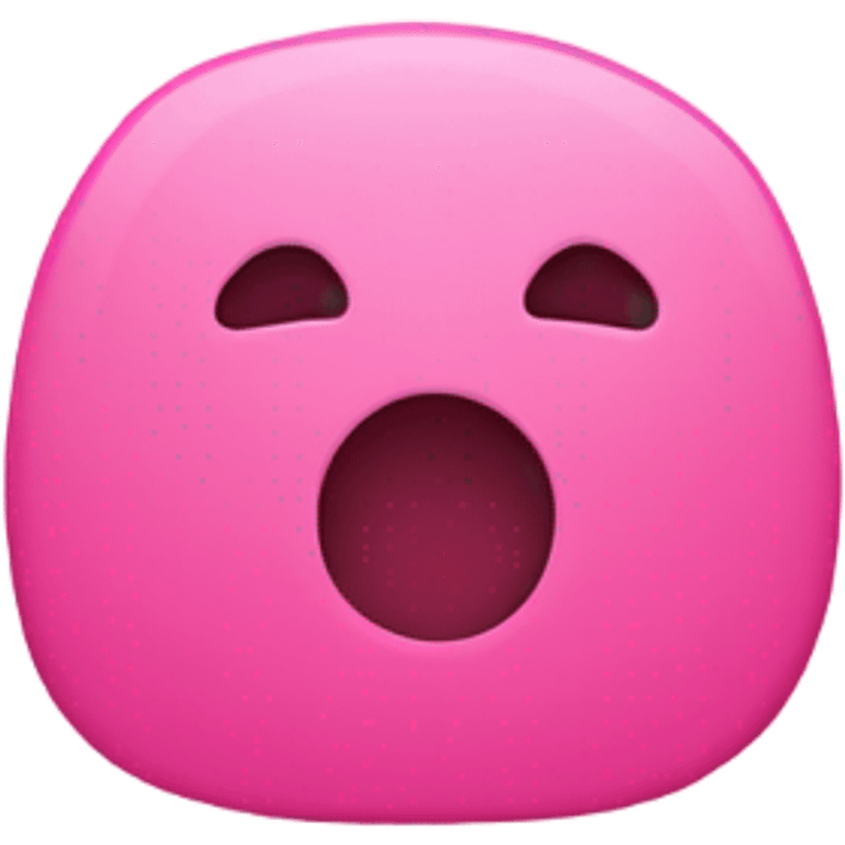 Pink Pinterest logo emoji