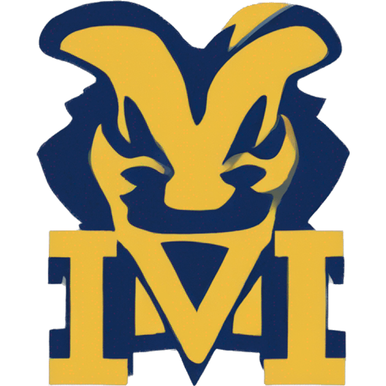 University of Michigan logo emoji