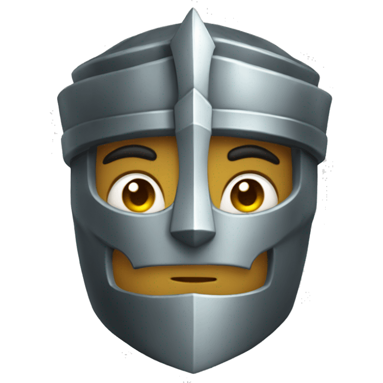 The glass knight  emoji