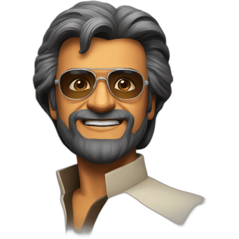 Rajanikanth from petta emoji