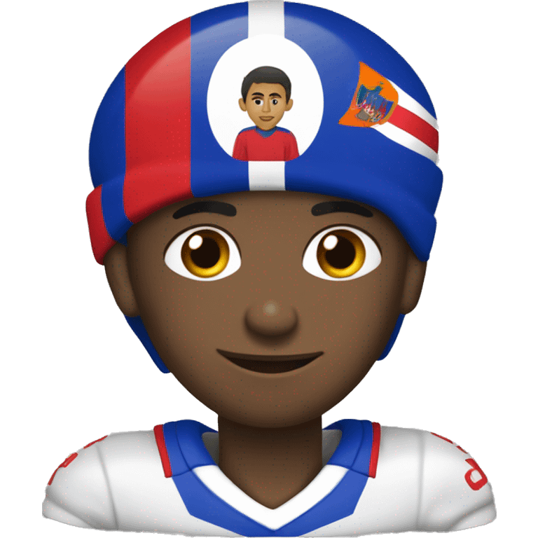 Ranos football player with armenian flag emoji