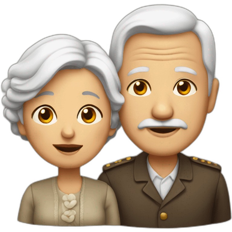 pareja de ancianos emoji