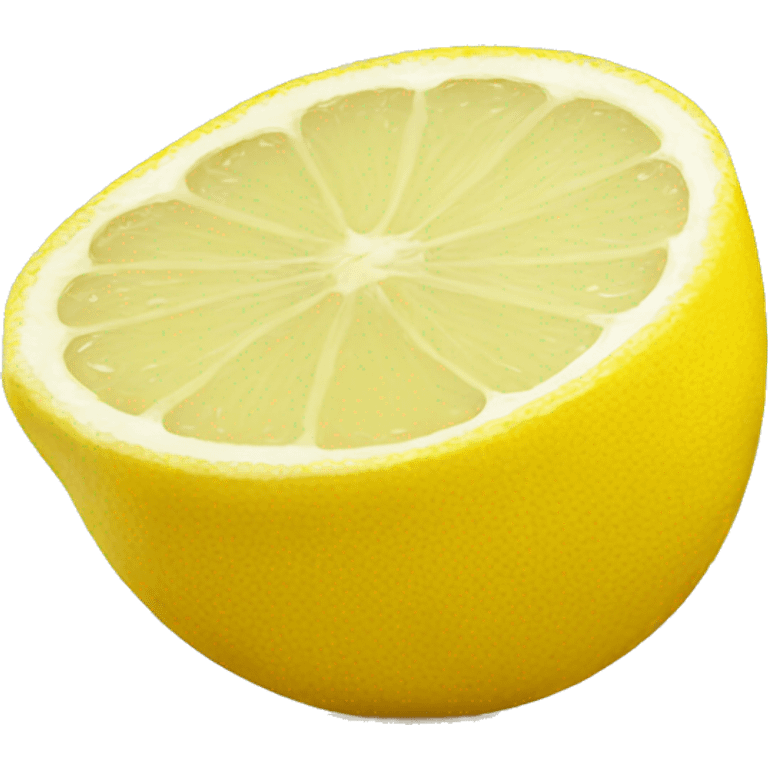 freezed lemon emoji