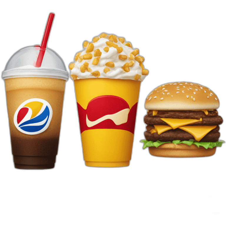 McDonalds, Starbucks, pepsi boycott emoji