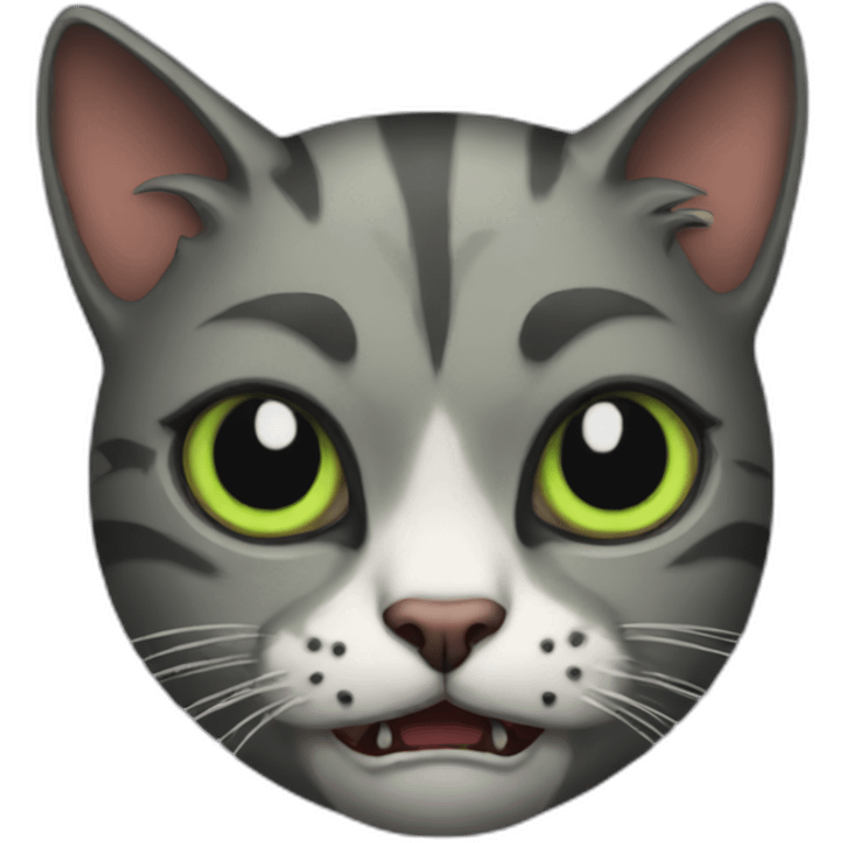 cat zombie emoji