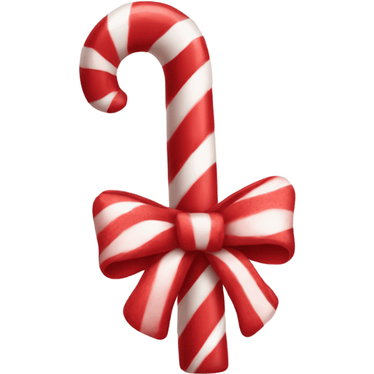 a candy cane emoji