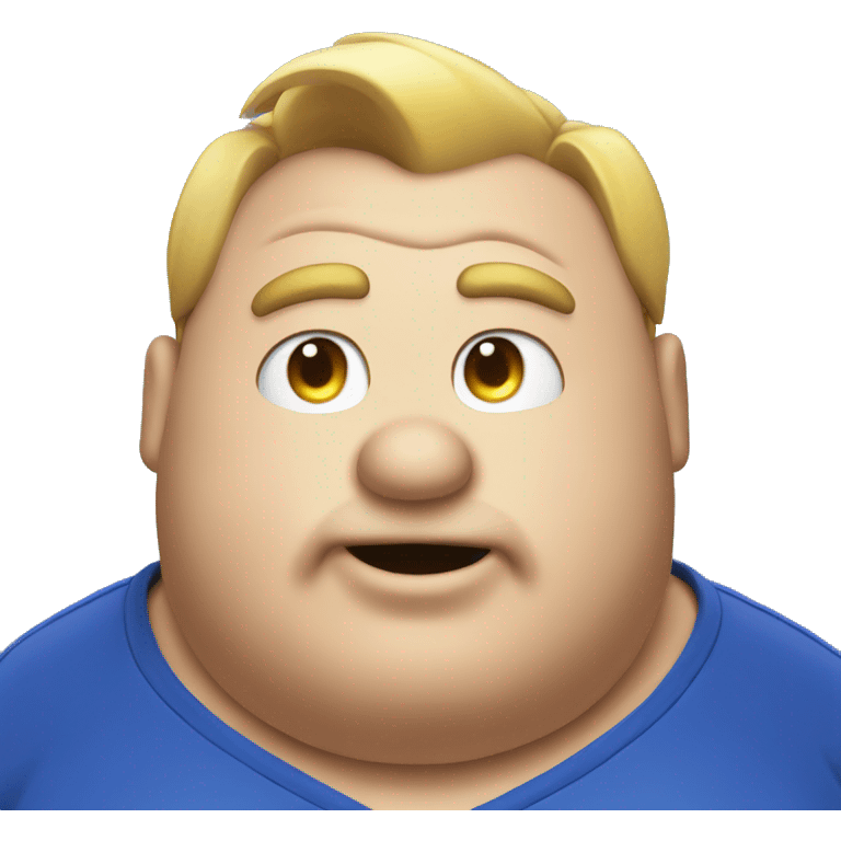 fat sonic with a double chin emoji