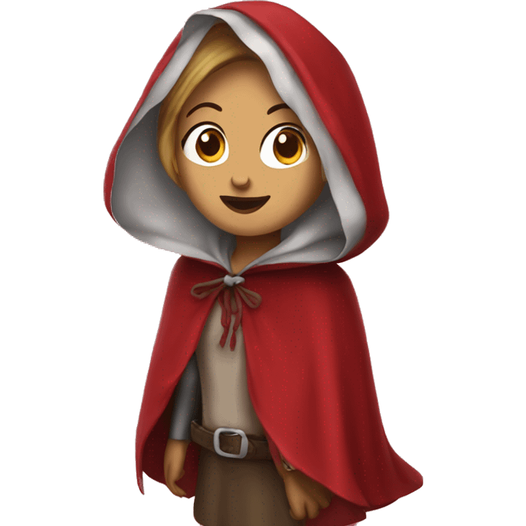 red riding hood emoji