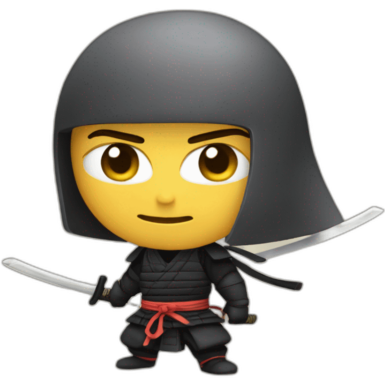 ninja-samurai emoji