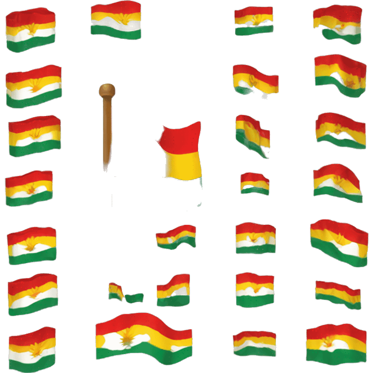 Kurdistan flag emoji emoji